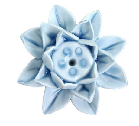 LotusBloom Røkelseholder - Elegant Dufttilbehør for Hjemmet Skanto