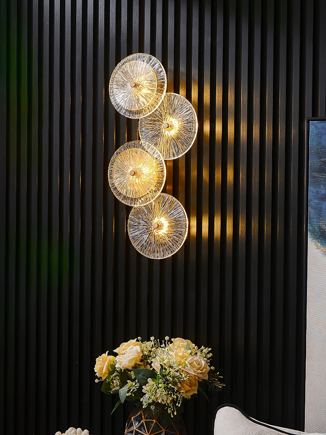 Skanto | LotusGlow – Moderne Lotusblomst Vegglampe for Rolighet