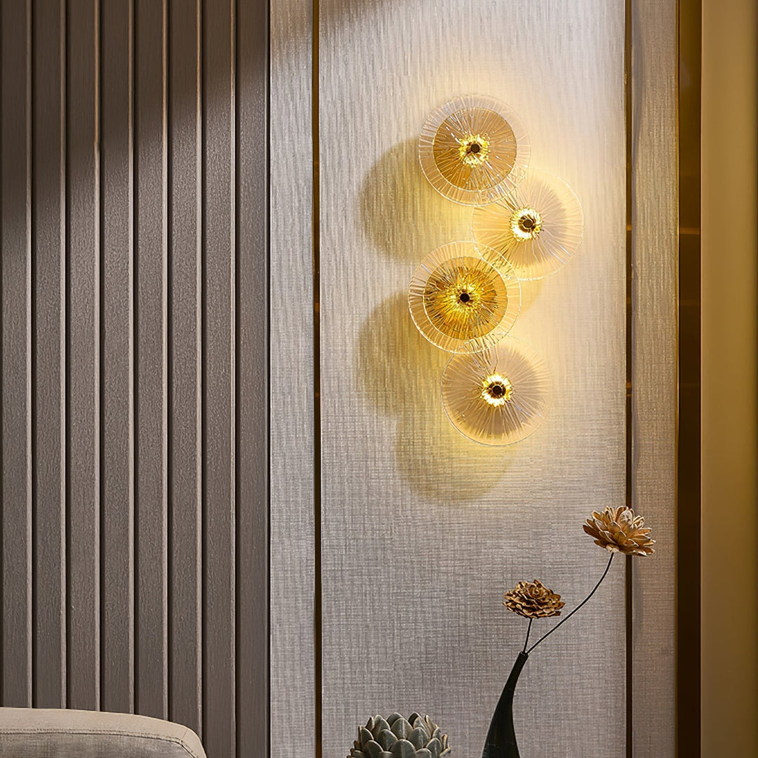 Skanto | LotusGlow – Moderne Lotusblomst Vegglampe for Rolighet