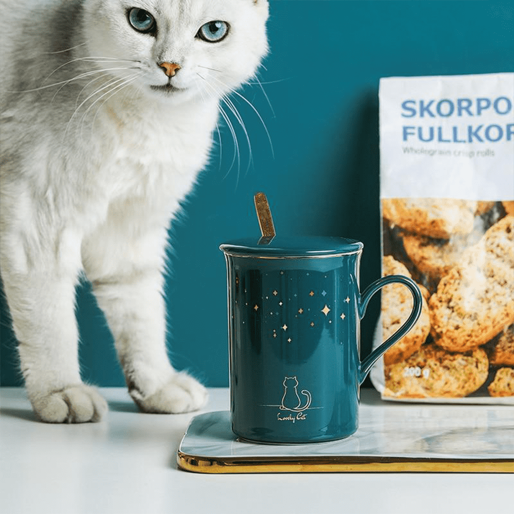 Lovely Cat Mug | Skanto