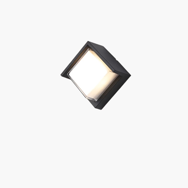 Moderne LED-Außenwandleuchte med Bewegungsmelder