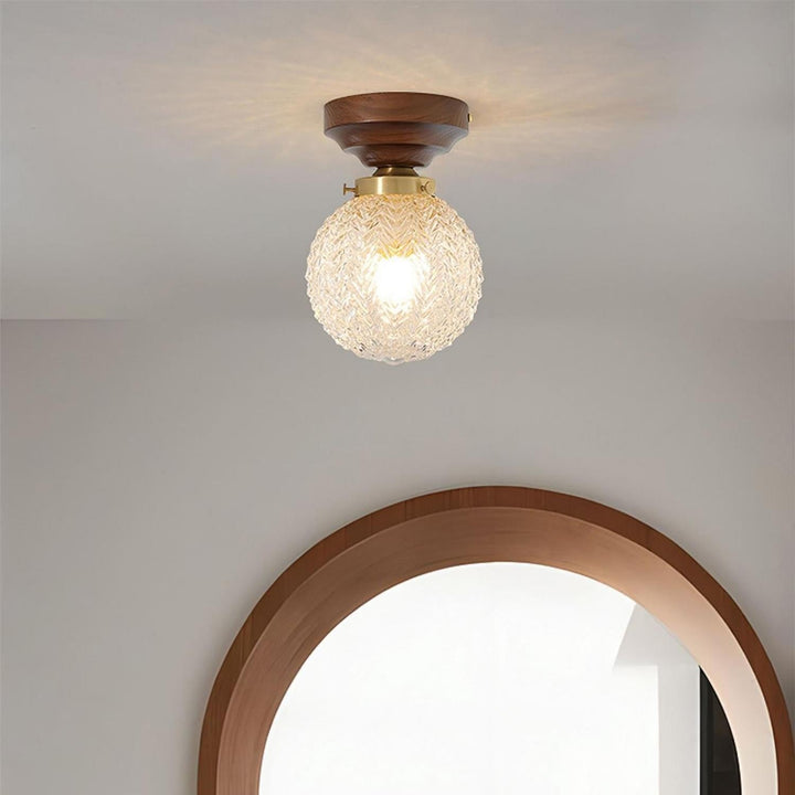 Skanto | Retro Krystall Glass Taklampe