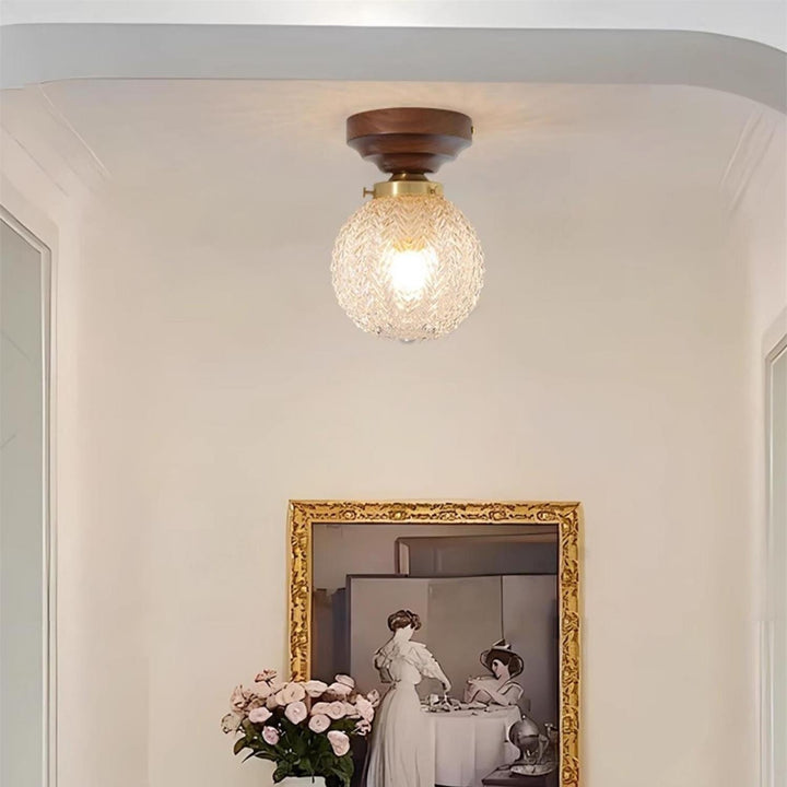 Skanto | Retro Krystall Glass Taklampe