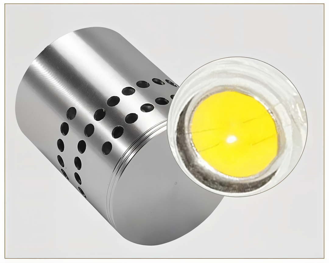 Skanto | LuminBlast LED Vegglampe – Fargerik Spiral Sylinder Vegglampe for Moderne Innendørs Belysning