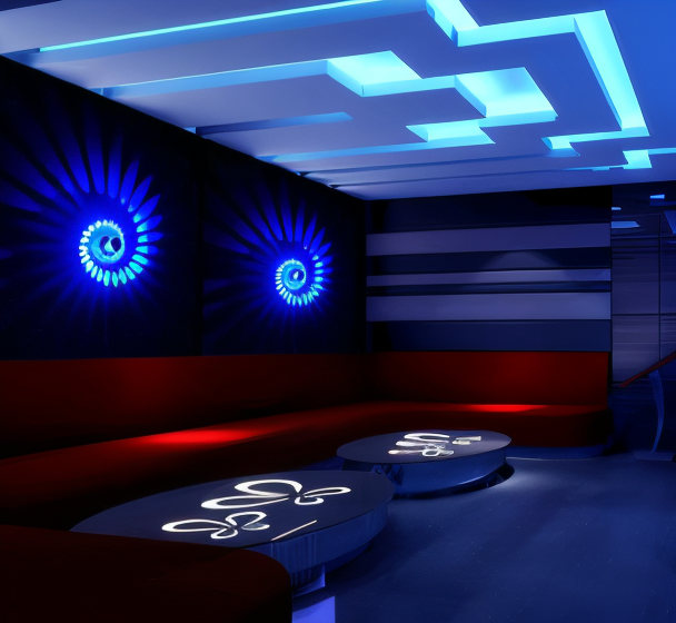 Skanto | LuminBlast LED Vegglampe – Fargerik Spiral Sylinder Vegglampe for Moderne Innendørs Belysning