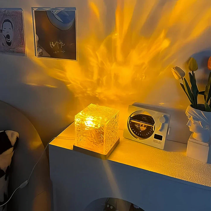 Skanto | LuminaWall Beroligende Dynamisk Projektor Nattlampe