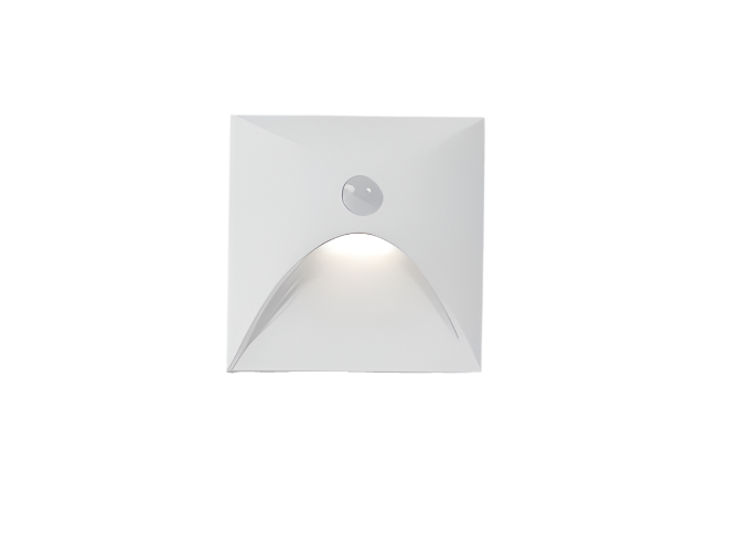 Skanto | LuminiPath LED Vegglampe – Vanntett IP65 Bevegelsessensor Innendørs & Utendørs Vegglampe