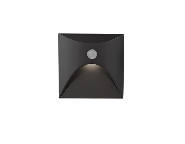 Skanto | LuminiPath LED Vegglampe – Vanntett IP65 Bevegelsessensor Innendørs & Utendørs Vegglampe