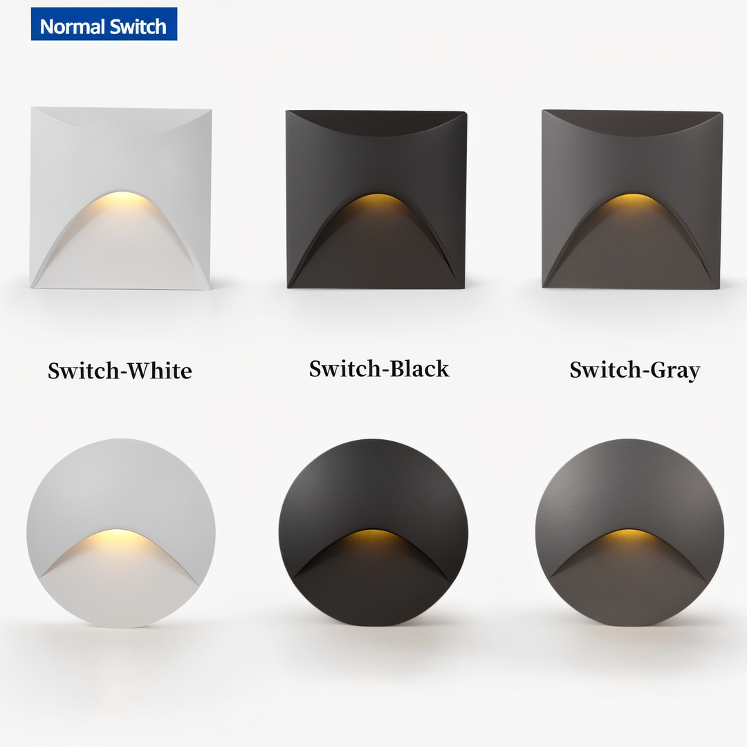 Skanto | LuminiPath LED Vegglampe – Vanntett IP65 Bevegelsessensor Innendørs & Utendørs Vegglampe