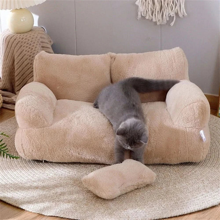 Skanto | FLUFFYCOMFORT – Luksuriøs kjæledyrsofa laget av plysj for maksimal avslapningskomfort