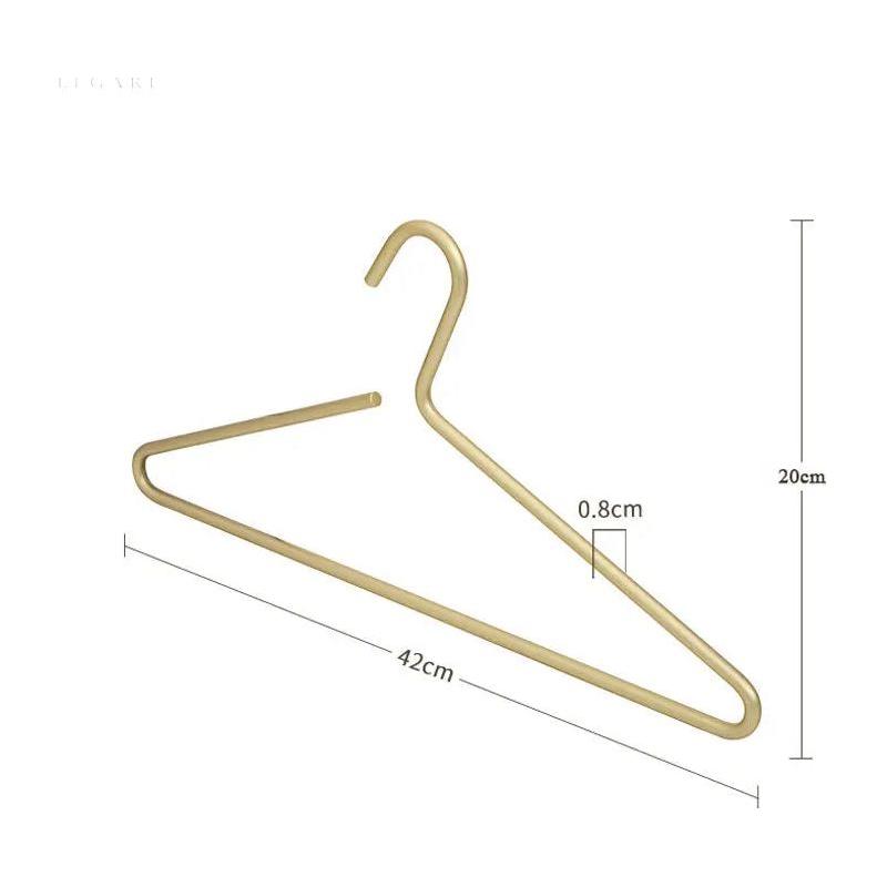 Skanto | Luksus Anti-Skli Kleshengere - Stilige Egnede Matte Kleshengere For Langvarig Bruk - (5 per sett)