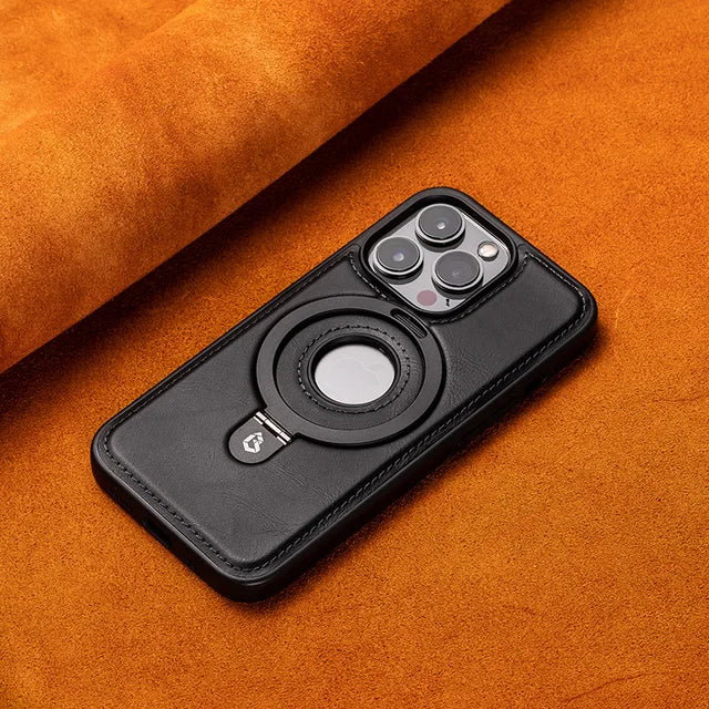 Skanto | Magnetisk iPhone-deksel med usynlig ringholder