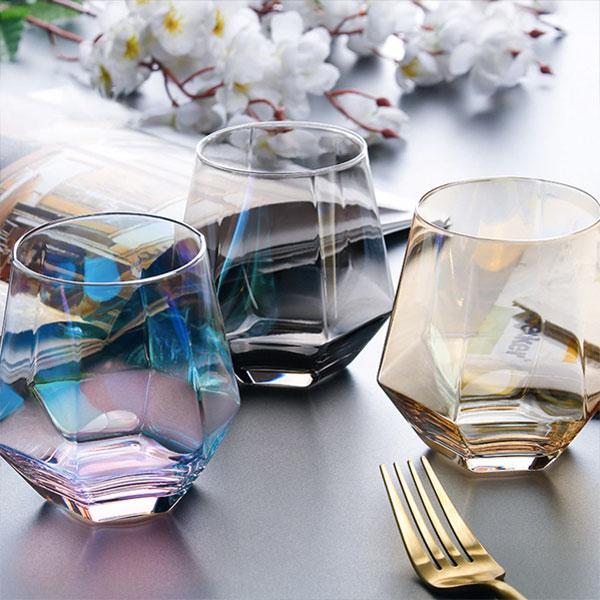 Luksus diamantformet kanne- og drikkeglass-sett | Skanto
