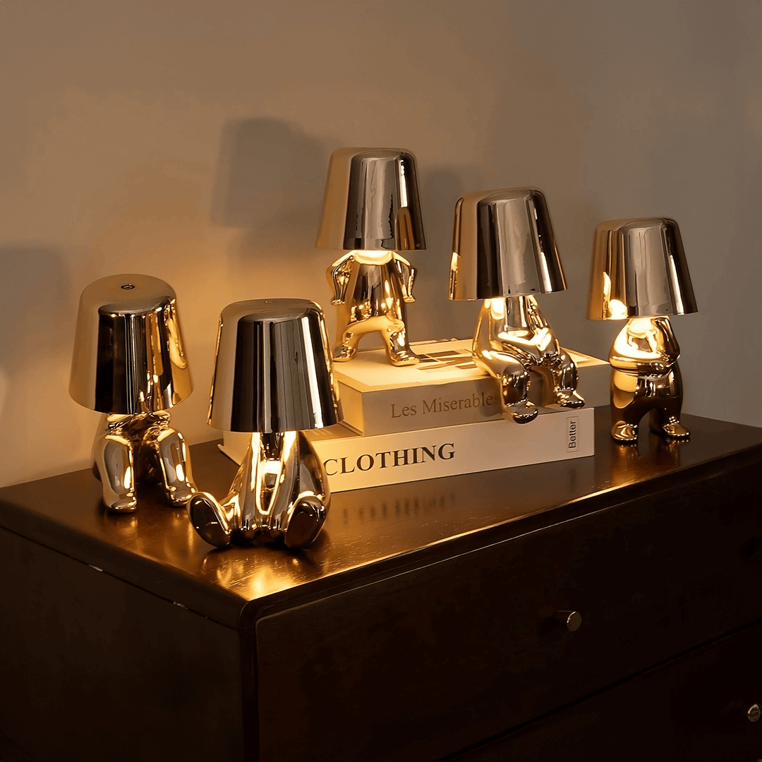 Lekende Dimmbar Bordlampe - LumoPals | Skanto