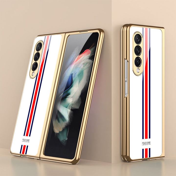 Skanto | Luksuriøst Belegg Herdet Glassdeksel for Samsung Galaxy Z Fold 3 5G