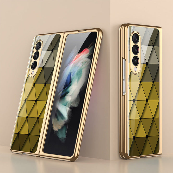 Skanto | Luksuriøst Belegg Herdet Glassdeksel for Samsung Galaxy Z Fold 3 5G