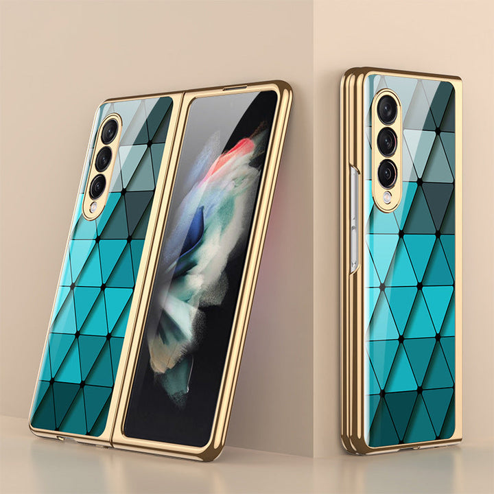 Skanto | Luksuriøst Belegg Herdet Glassdeksel for Samsung Galaxy Z Fold 3 5G