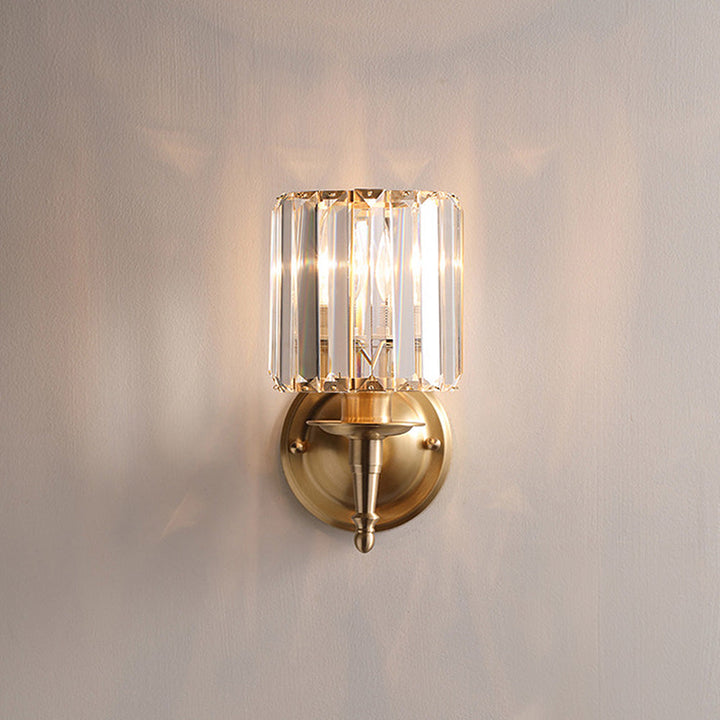 Luksus Klar Krystall Vegglampe | Skanto