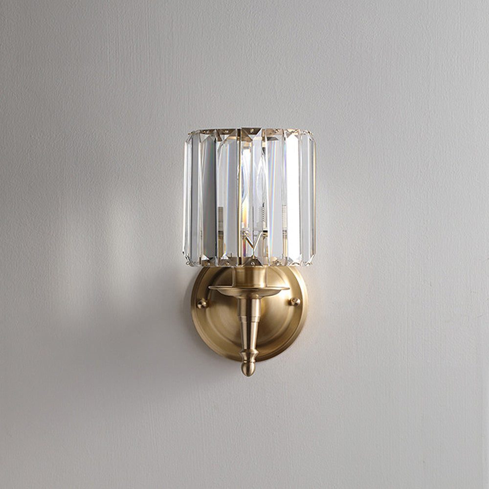 Luksus Klar Krystall Vegglampe | Skanto