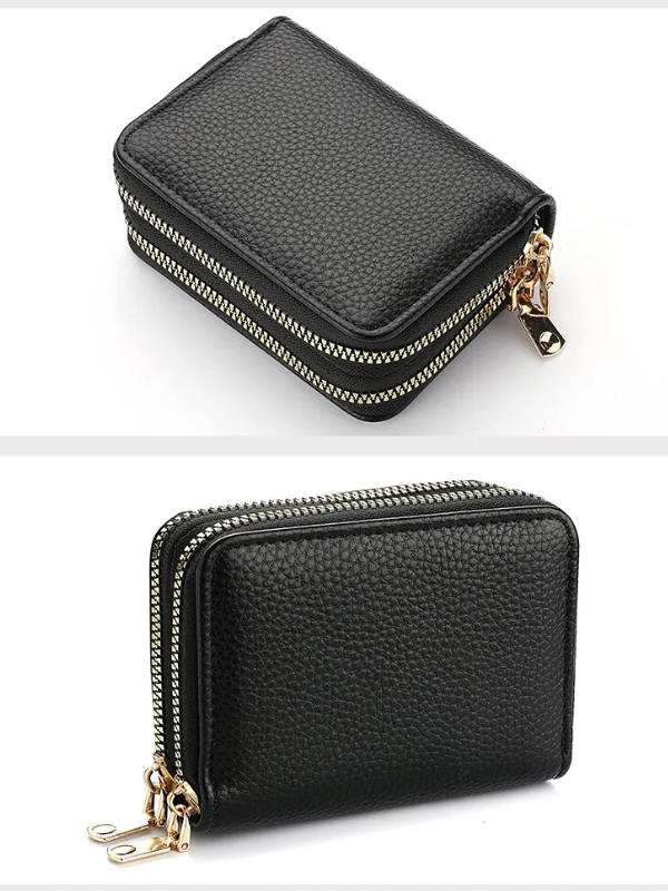 Trendy Lychee Print Wallet Skanto