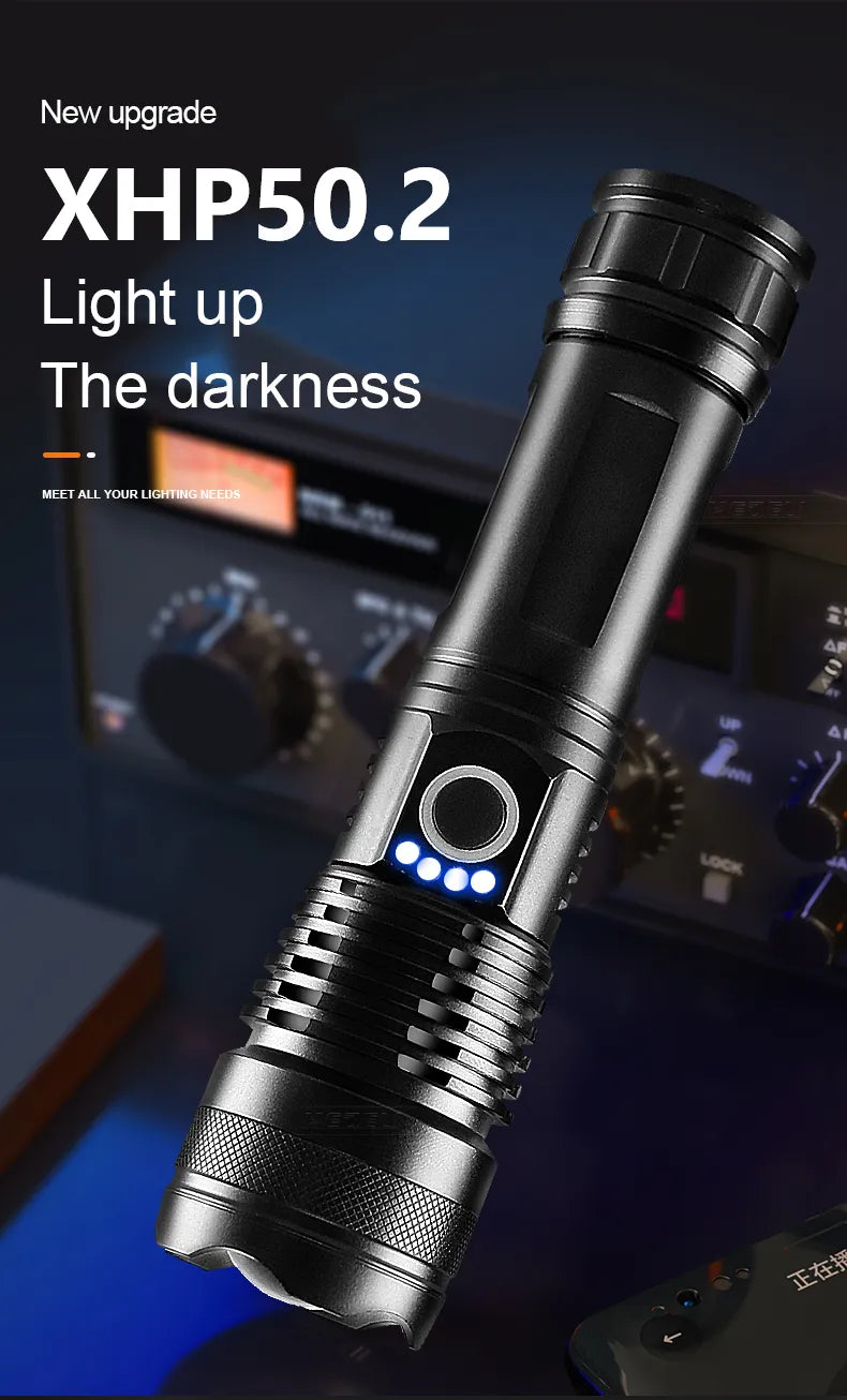 Skanto | LED Lommelykt | Oppladbar Lommelykt
