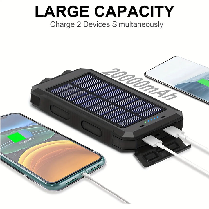 PowerFlash Portable – Solcelledrevet Oppladbar Enhet Skanto