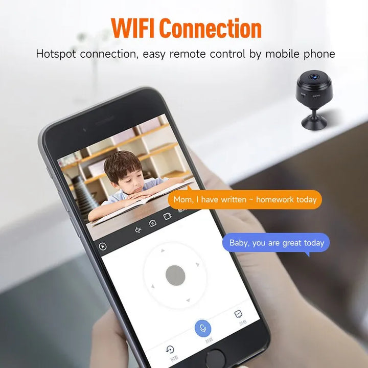 SensorCam – Avansert WiFi Sikkerhetskamera Skanto
