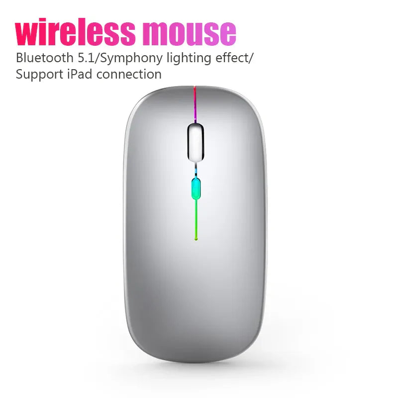 LuxeClick Mouse – Wireless Rechargeable Bluetooth Mouse Skanto