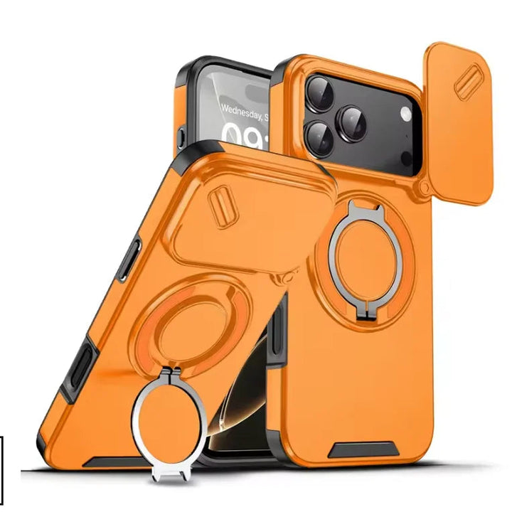 Robuste magnetiske beskyttelseshülle med støtte for iPhone 17-serien