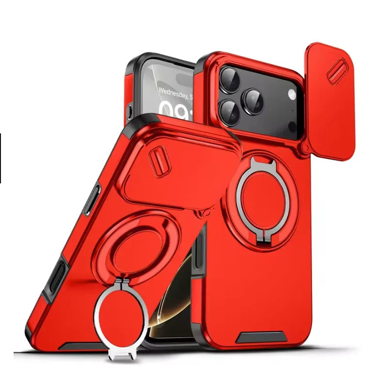 Robuste magnetiske beskyttelseshülle med støtte for iPhone 17-serien