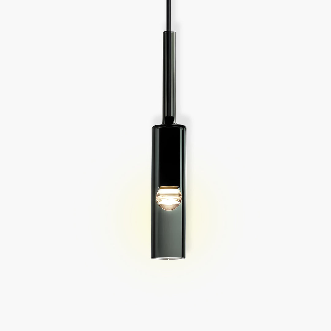 Pendellampe laget av røkt glass – Elegant design med glitrende lyseffekter | Perfekt for stue | Skanto