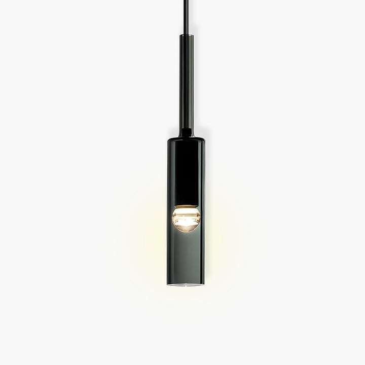 Pendellampe laget av røkt glass – Elegant design med glitrende lyseffekter | Perfekt for stue | Skanto