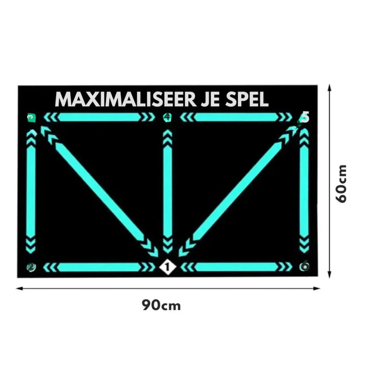 Skanto | Interaktivt LED fotballtrening matte for fotarbeid praksis