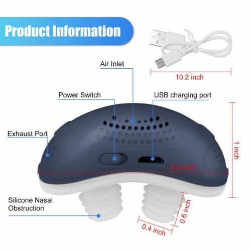 Skanto | MICROBREATH – Anti-Snorking CPAP-enhet uten maske for stille søvn og fri pust