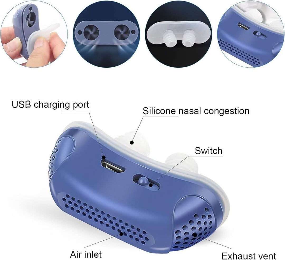 Skanto | MICROBREATH – Anti-Snorking CPAP-enhet uten maske for stille søvn og fri pust