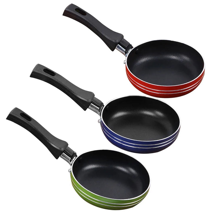 Skanto | Non-stick belagt mini stekepanne sett laget av rustfritt stål for sunn matlaging