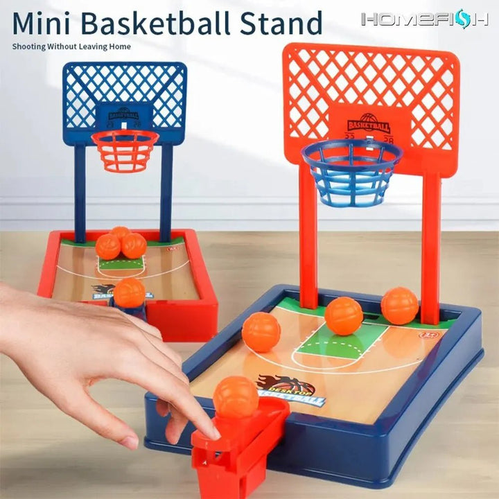 Skanto | Bærbart Mini Basketballspill for Skrivebord, Reiser og Familie Moro