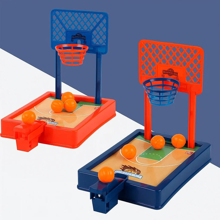 Skanto | Bærbart Mini Basketballspill for Skrivebord, Reiser og Familie Moro