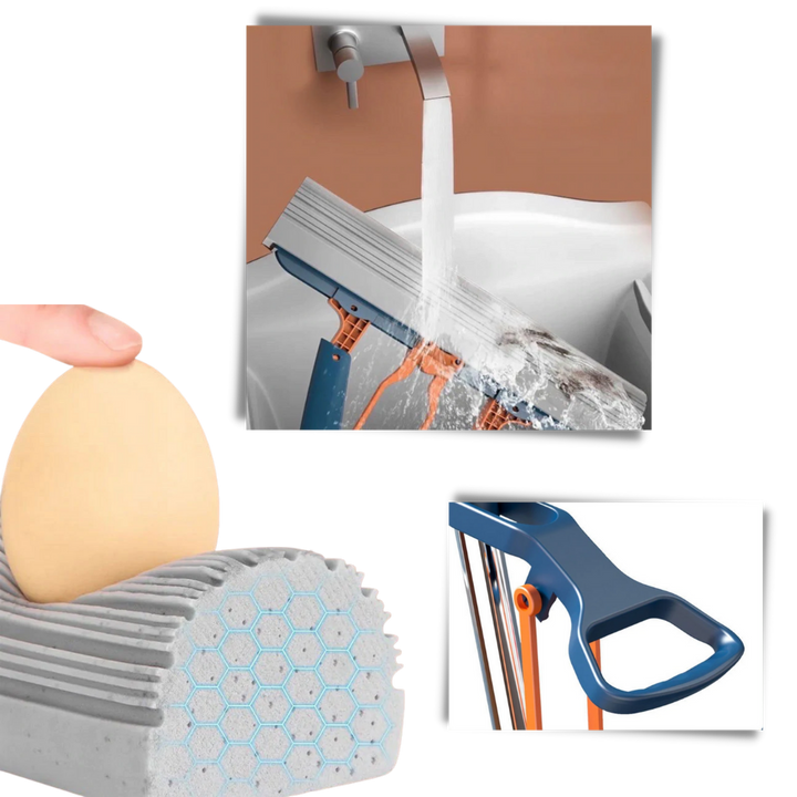 Easy squeeze mopp
