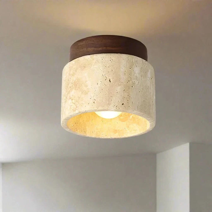 Skanto | Japansk Krem Stil LED Taklampe