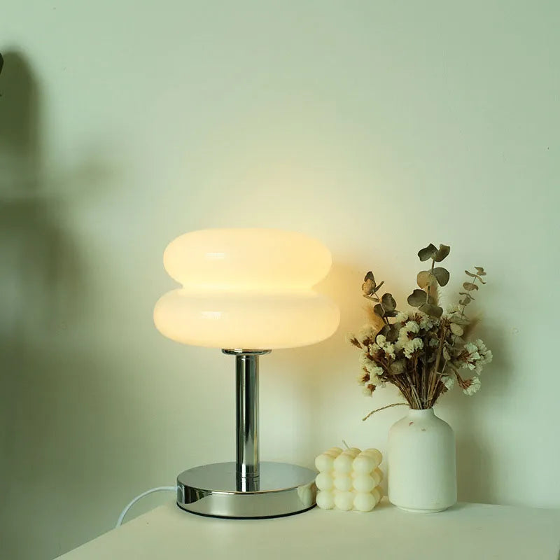 Macaron Glass Table Lamp – Moderne Stemningslys for Interiør | Skanto