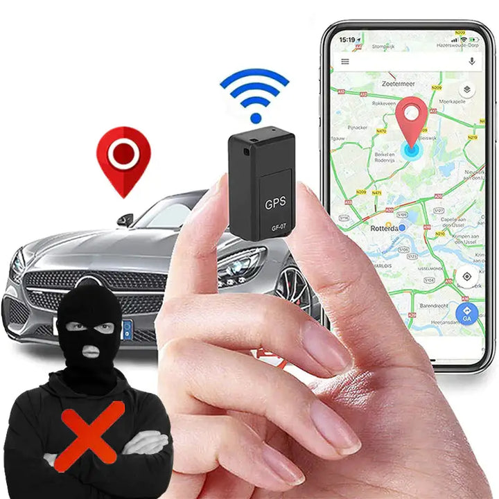 Skanto | Mini GPS Tracker - Spor plasseringen av kjøretøyet ditt på telefonen!