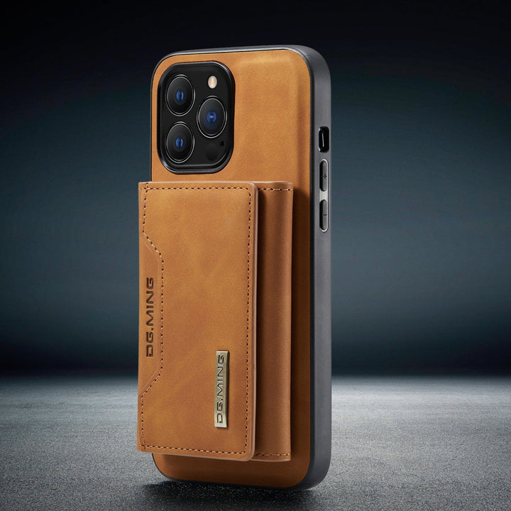 Skanto | 2 i 1 avtakbar skinnlommebokdeksel for iPhone