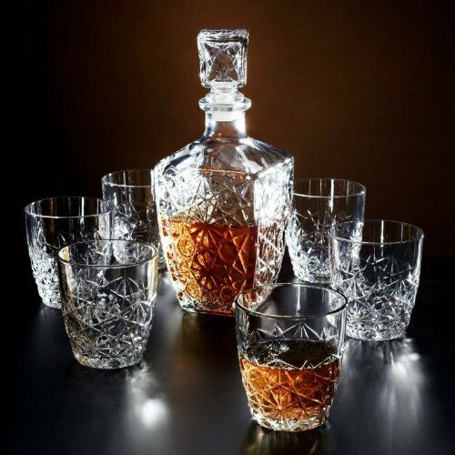 Skanto | Luksus whiskey karaffel med elegante glass