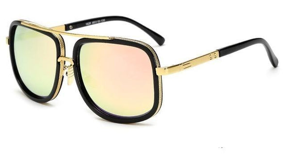 Herren-Sonnenbrille med polarisert Gläsern, UV400-Schutz, leichtem Aluminiumrahmen