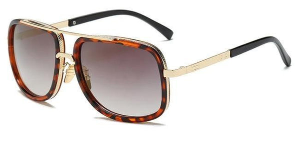 Herren-Sonnenbrille med polarisert Gläsern, UV400-Schutz, leichtem Aluminiumrahmen