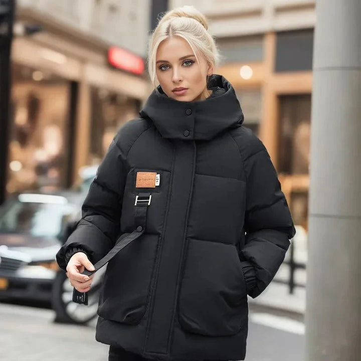 Skanto | SnowShield Vinterjakke Dame | Vanntett og Isolerende | Slim-Fit