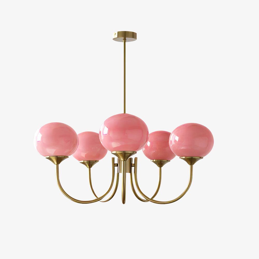 Skanto | AuroraGlow - Marshmallow Chandelier