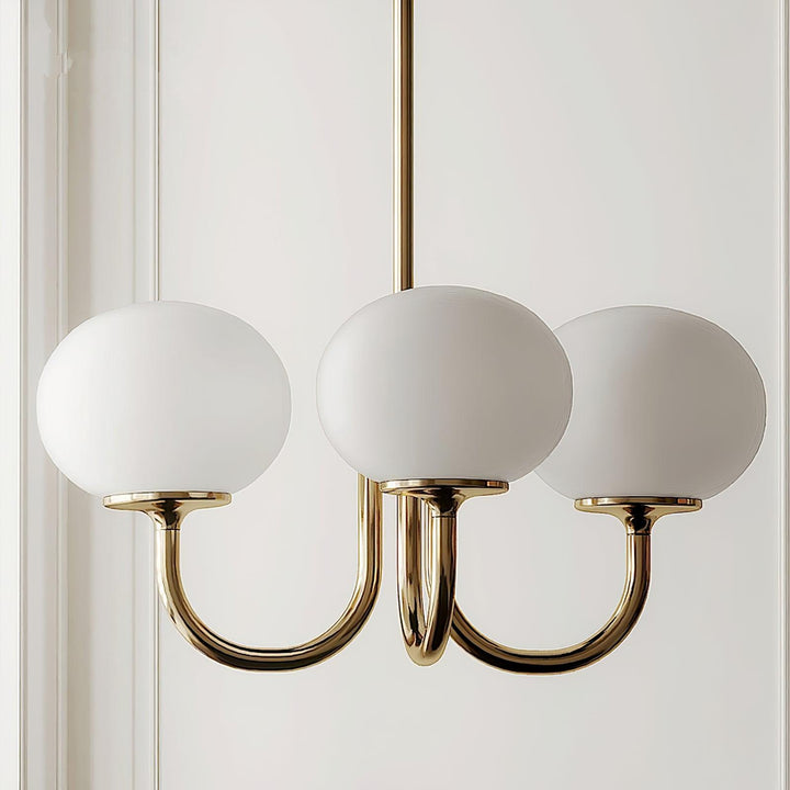 Skanto | AuroraGlow - Marshmallow Chandelier