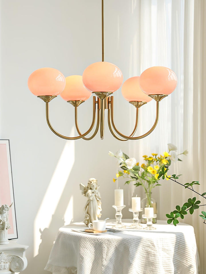 Skanto | AuroraGlow - Marshmallow Chandelier